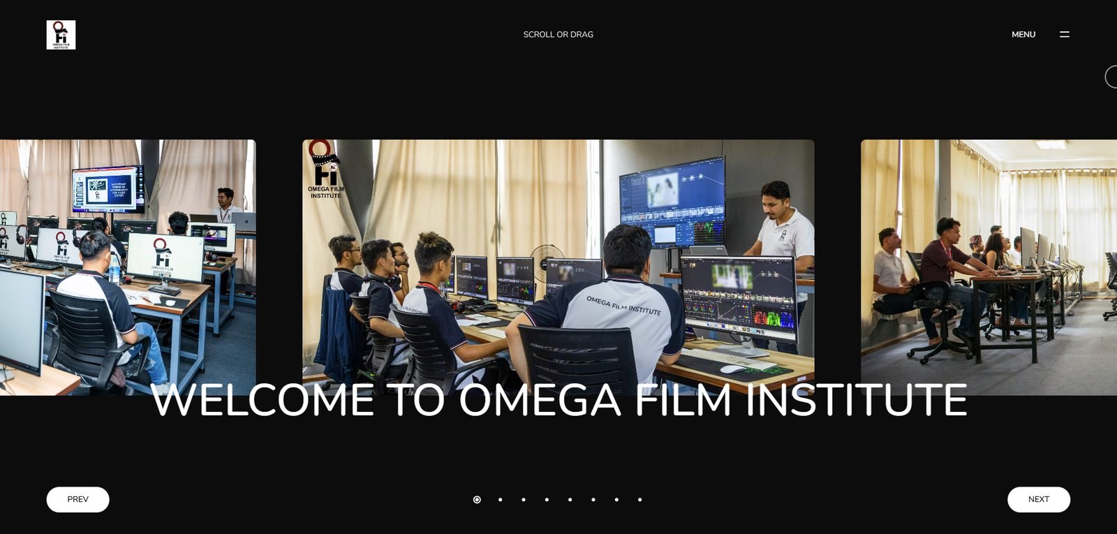 Omega Film Institute website